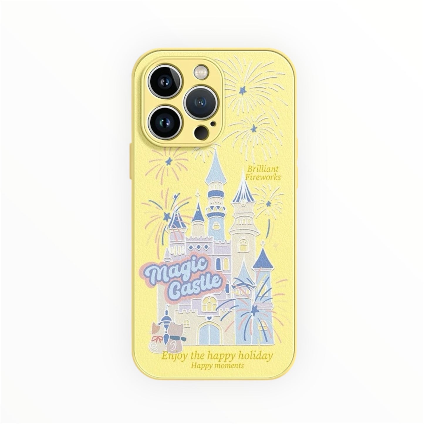 Magic Castle Liquid Leather Phone Case