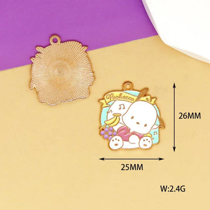 Charms en alliage Sanrio mignons pour la fabrication de bijoux