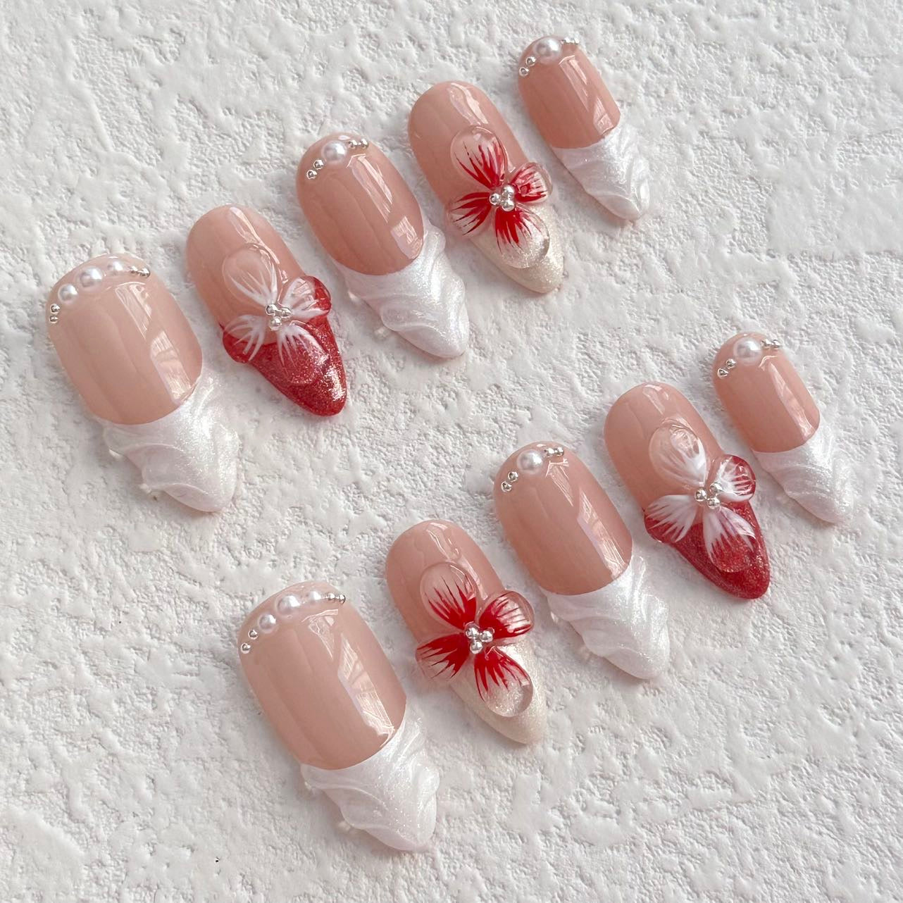 Bridal Inspired Press-on Nails