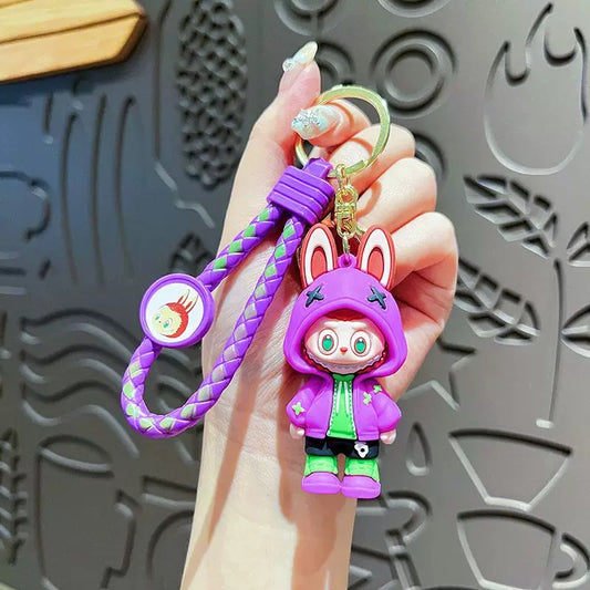 Cartoon Labubu Keychain