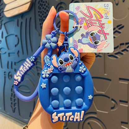 Cute Stitch 3D Keychain – Perfect for Bags, Backpacks & Gifts