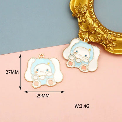 Charms en alliage Sanrio mignons pour la fabrication de bijoux