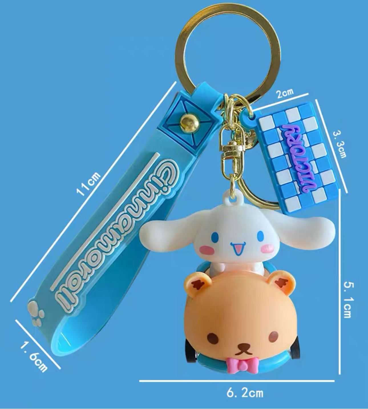 Sanrio Driving Adventure Keychain