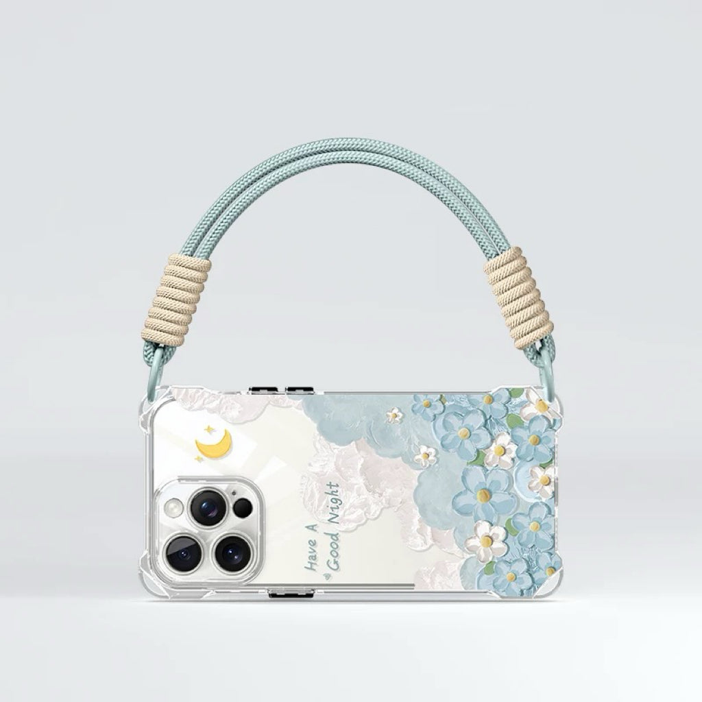 Dreamy Floral Strap Phone Case