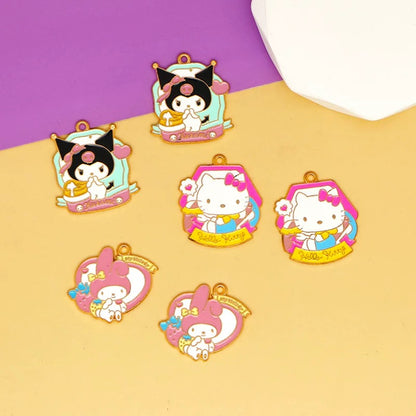 Charms en alliage Sanrio mignons pour la fabrication de bijoux