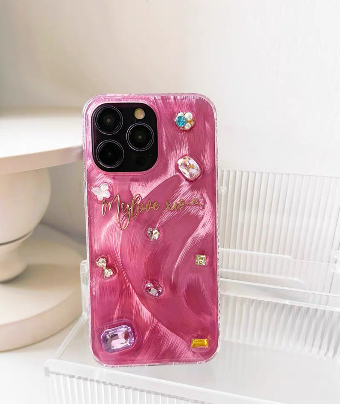 Customized Rhinestone Phone Case