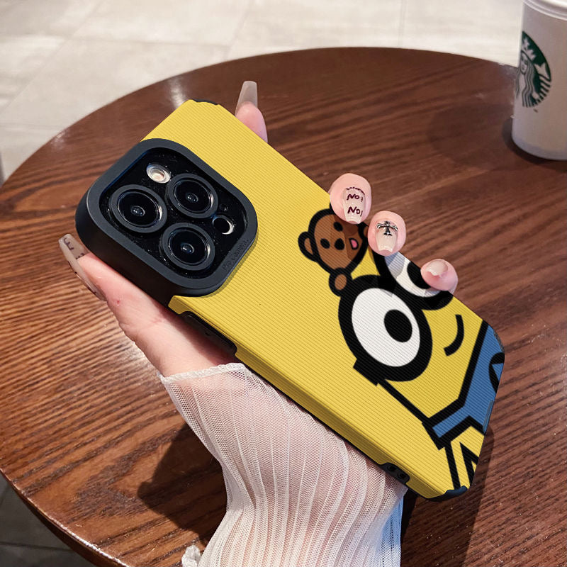 Funda para teléfono con los Minions divertidos