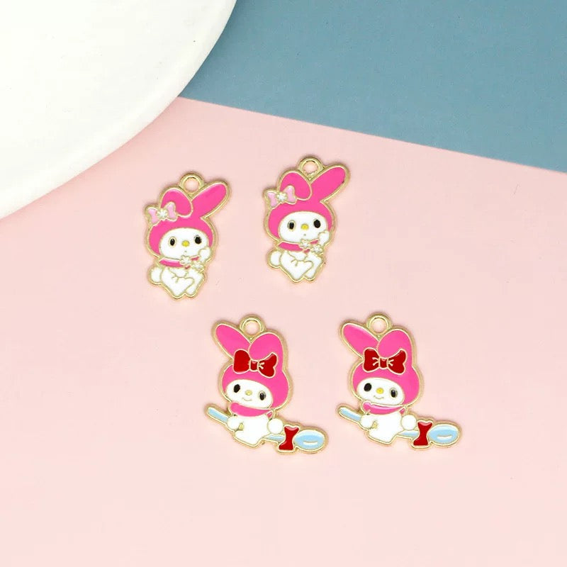 Charms en alliage My Melody pour la fabrication de bijoux