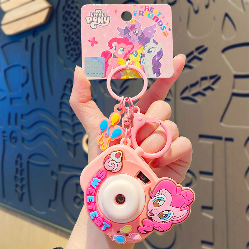 My Little Pony Projector Camera Keychain - The Perfect Gift with Cute and Practical Design