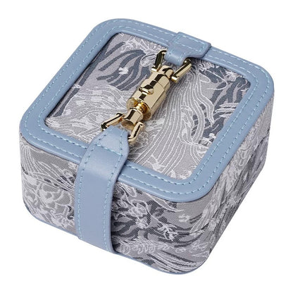 Vintage Jacquard Jewelry Box