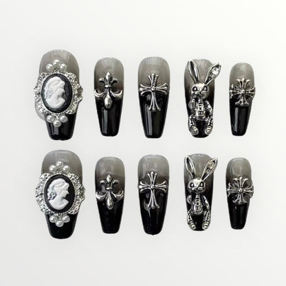 Sweet Darkness Press-on Nails