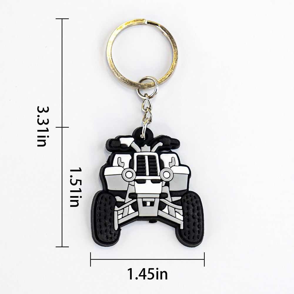 Vibrant Vehicle Keychain – Fun & Durable for Car Lovers