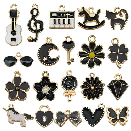 Mixed 20 Pcs DIY Jewelry Making Charms