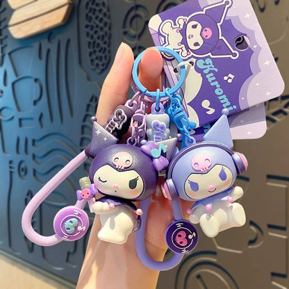 Sanrio Music Party Keychain