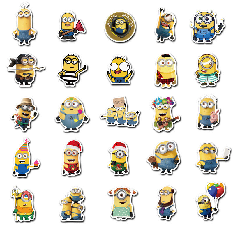 Minions Stickers - 50Pcs