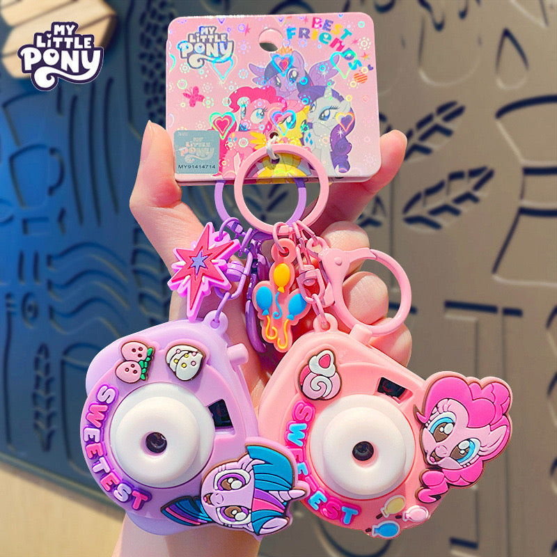 My Little Pony Projector Camera Keychain - The Perfect Gift with Cute and Practical Design