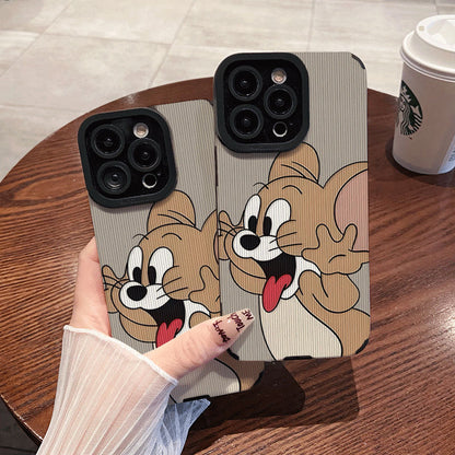 Coque de téléphone Tom et Jerry ludiques