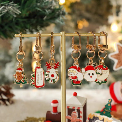 Happy Holiday Keychain