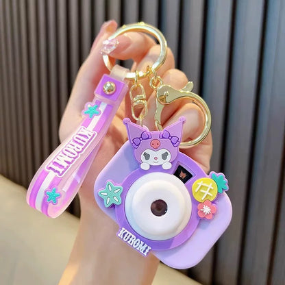 Lovely Sanrio Series Projector Camera Keychain