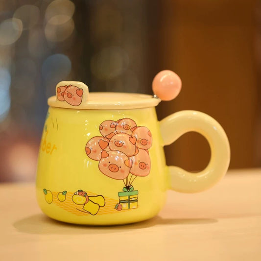 Lovely Cartoon Ceramic Mug