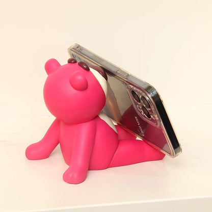 Strawberry Bear Phone Holder