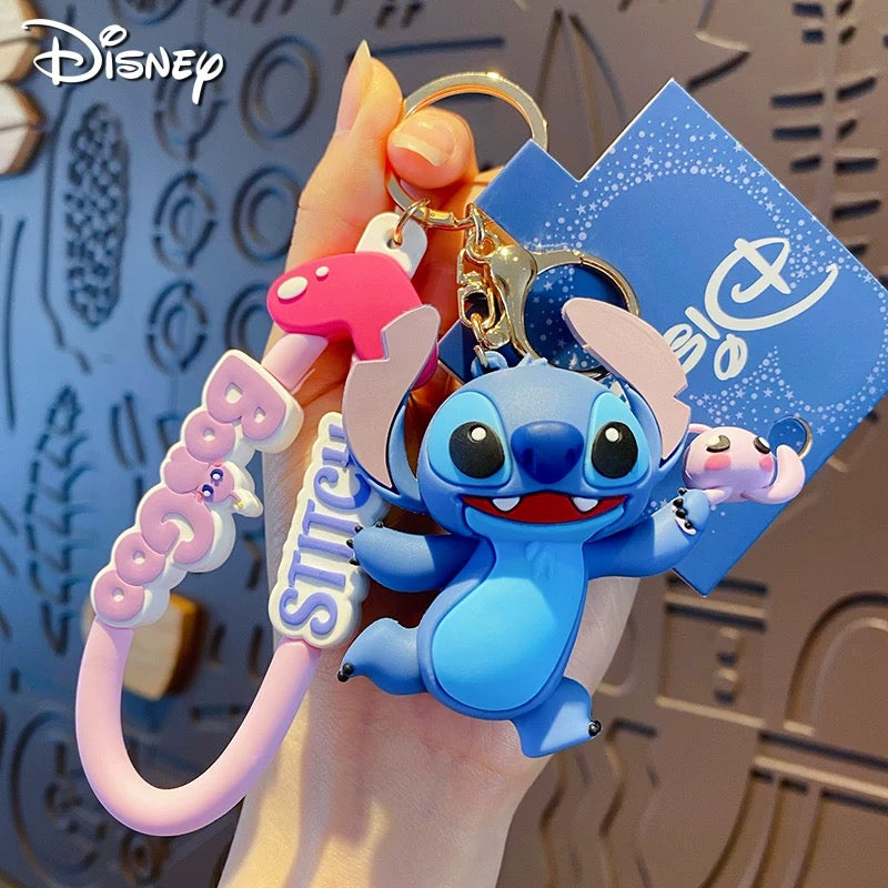 Cute Stitch 3D Keychain – Perfect for Bags, Backpacks & Gifts