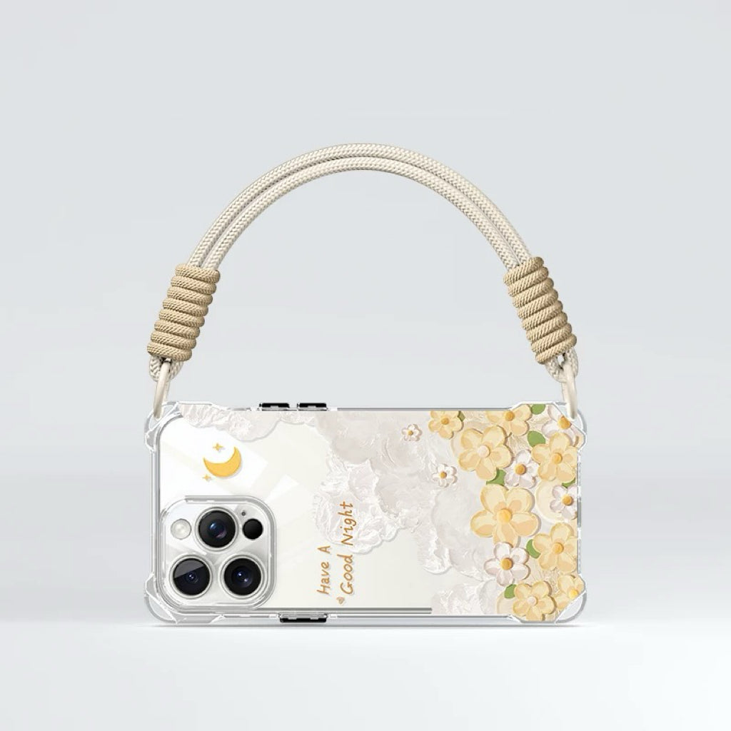 Dreamy Floral Strap Phone Case