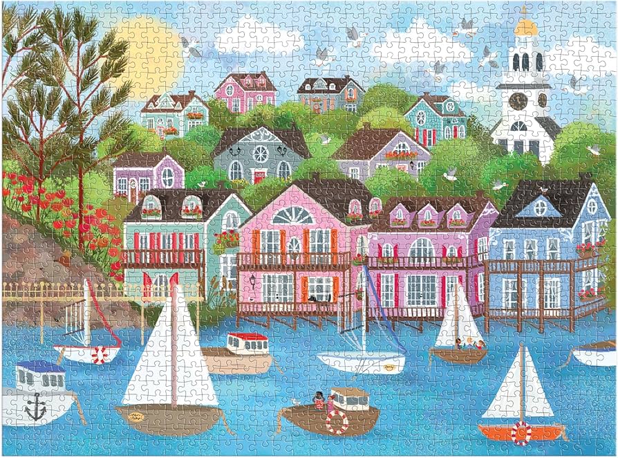 Joy Laforme Harbor by the Sea 1000 Piece Puzzle