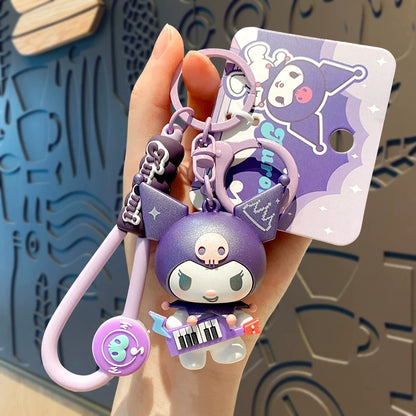 Sanrio Music Party Keychain