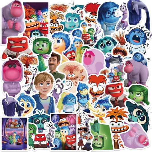 Inside Out 2 Stickers - 50Pcs