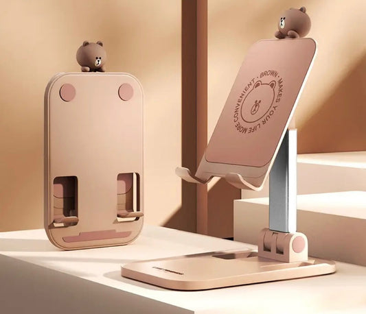 Foldable Line Friends Brown & Cony Phone Holder