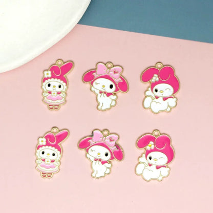 Charms en alliage My Melody pour la fabrication de bijoux