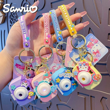 Lovely Sanrio Series Projector Camera Keychain