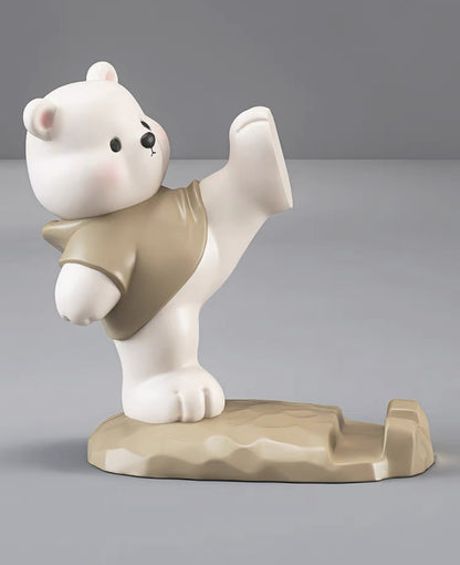 Adorable Polar Bear Phone Holder