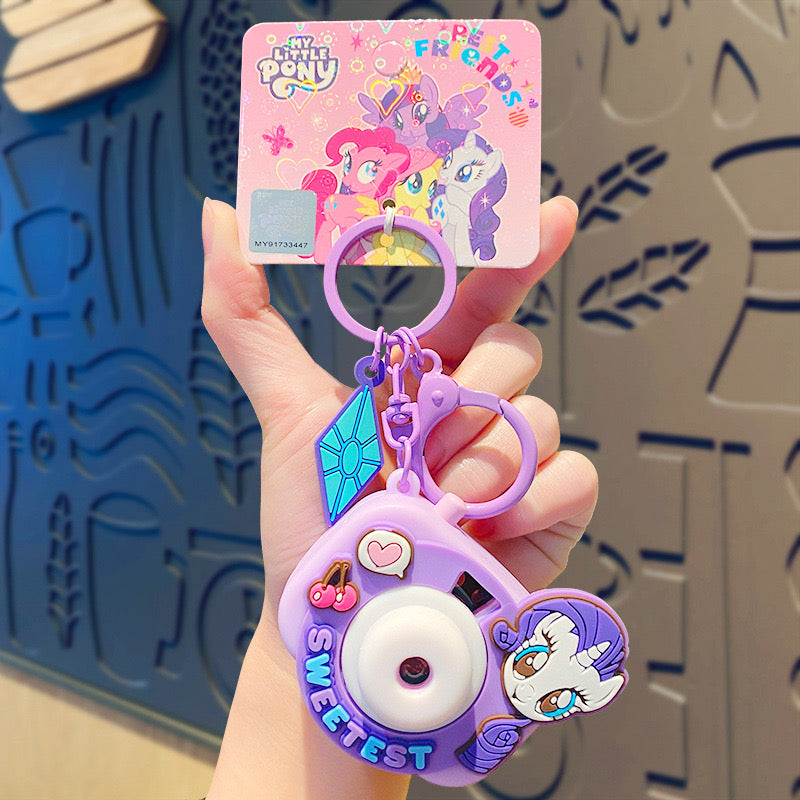 My Little Pony Projector Camera Keychain - The Perfect Gift with Cute and Practical Design