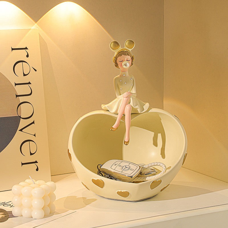 Dreamy Bubble Girl Storage Tray