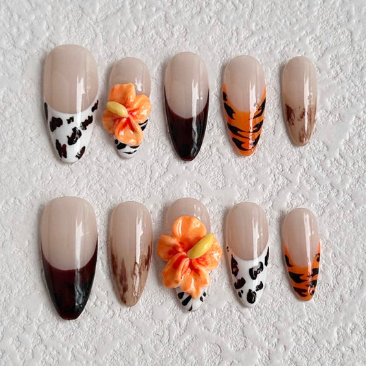 Jungle Bloom Press-on Nails