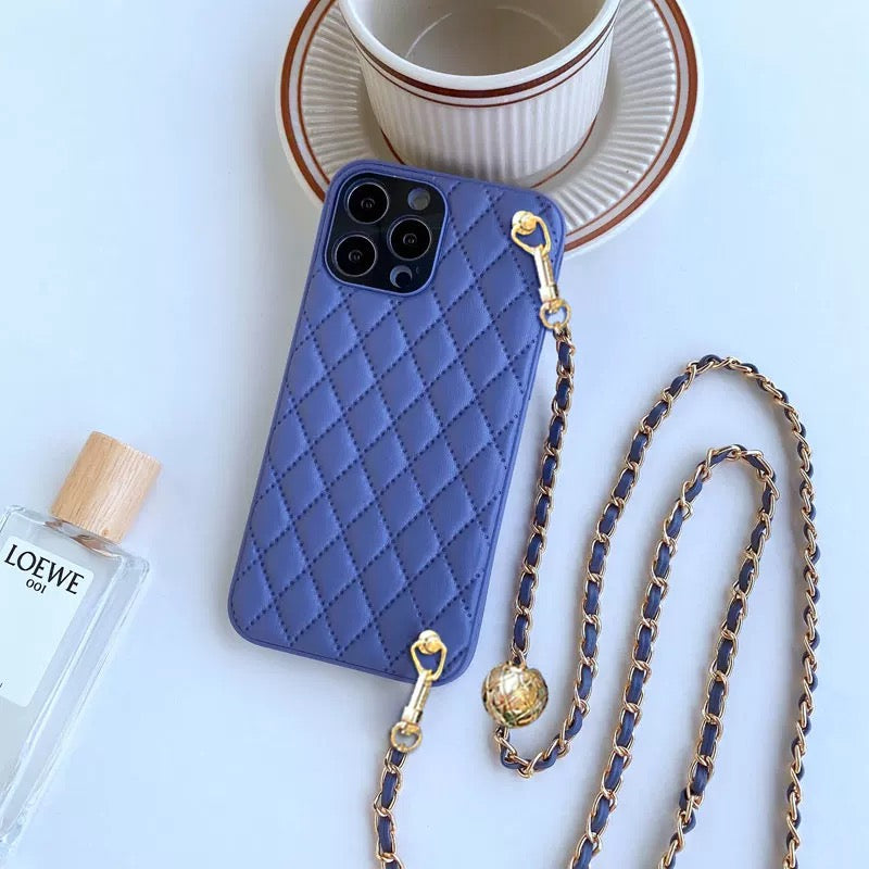 Luxury Crossbody Leather Phone Case