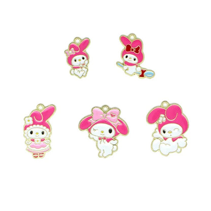 Charms en alliage My Melody pour la fabrication de bijoux