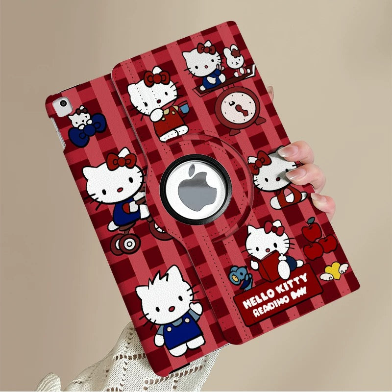 Funda para iPad con diseño de Hello Kitty para el día de la lectura