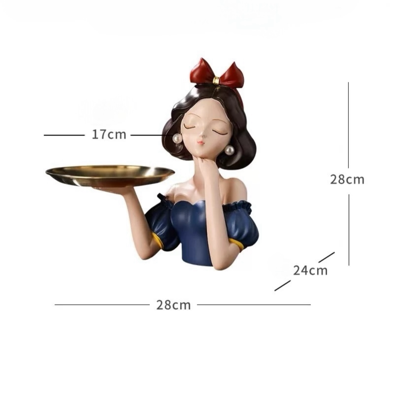 Charming Snow White Figurine Ornament