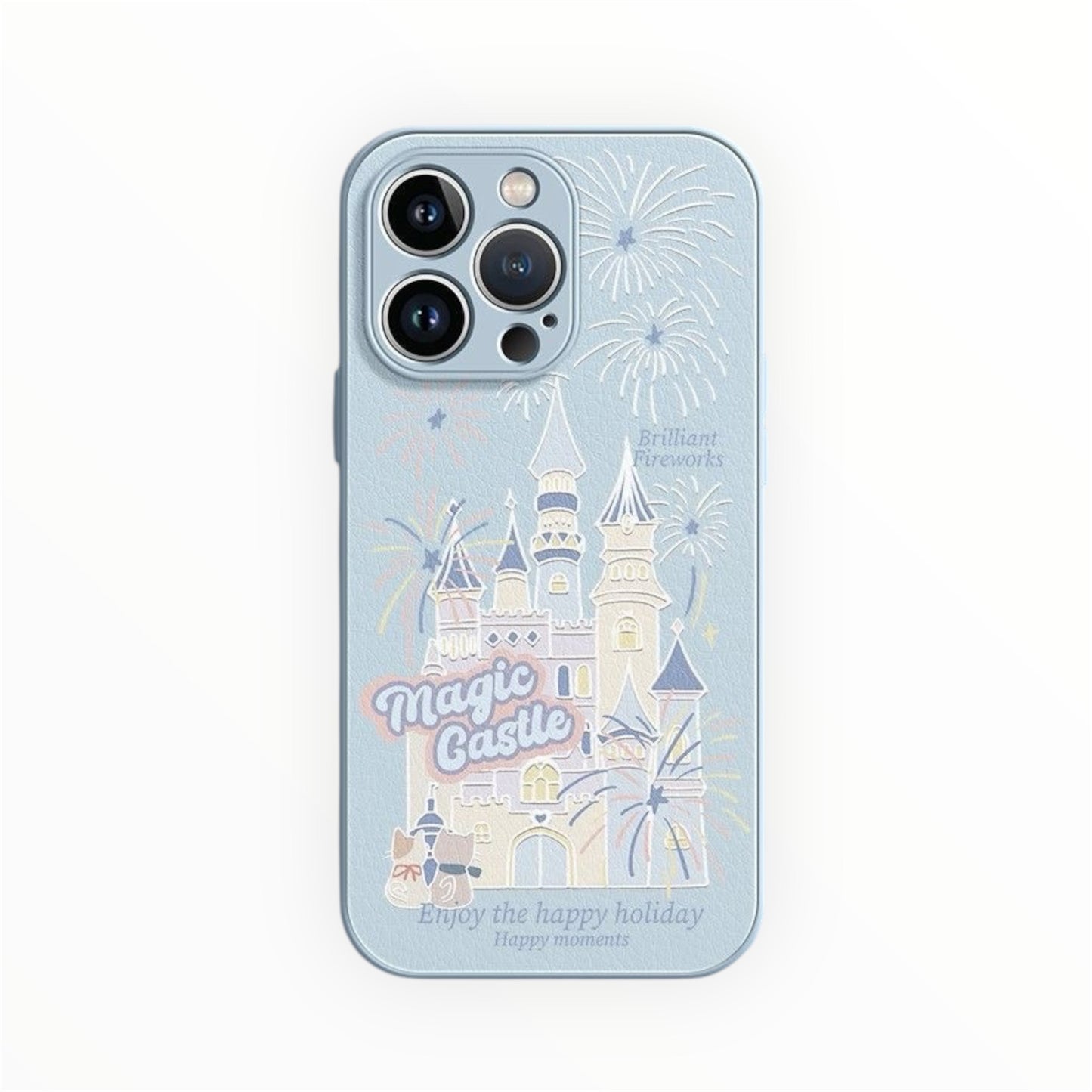 Magic Castle Liquid Leather Phone Case