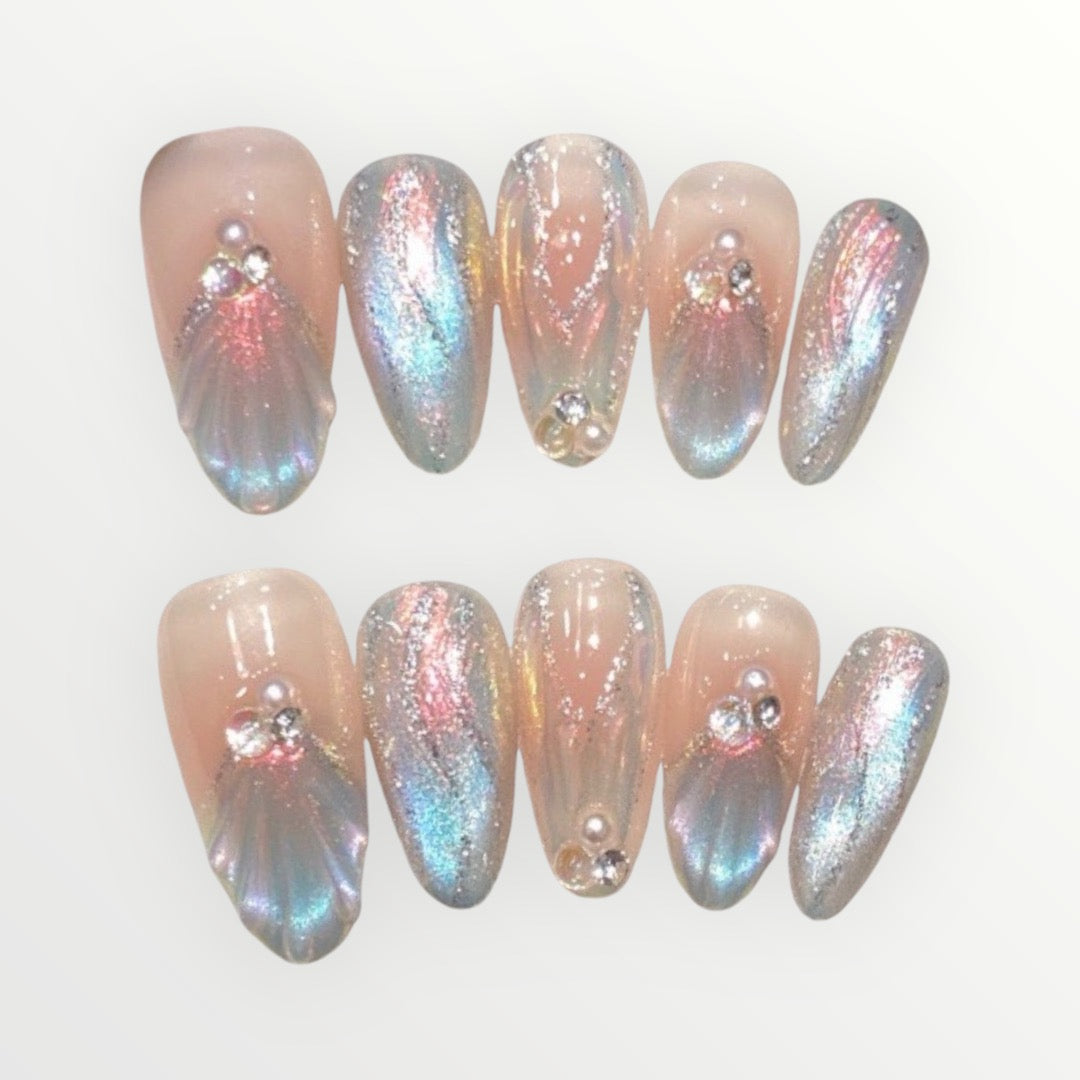 Mermaid Dreamscape Press-on Nails