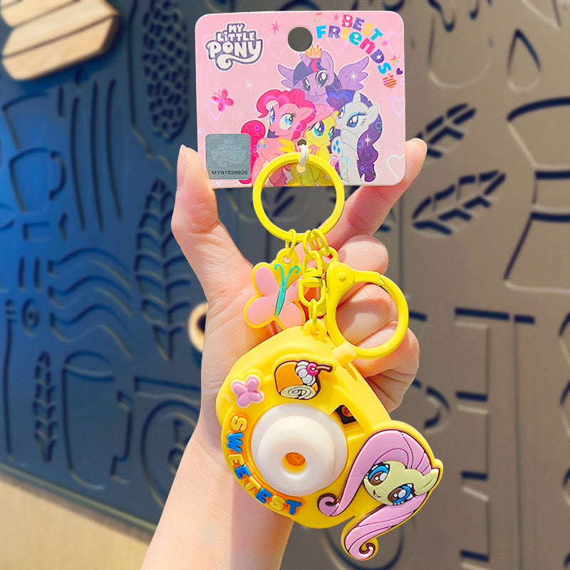 My Little Pony Projector Camera Keychain - The Perfect Gift with Cute and Practical Design