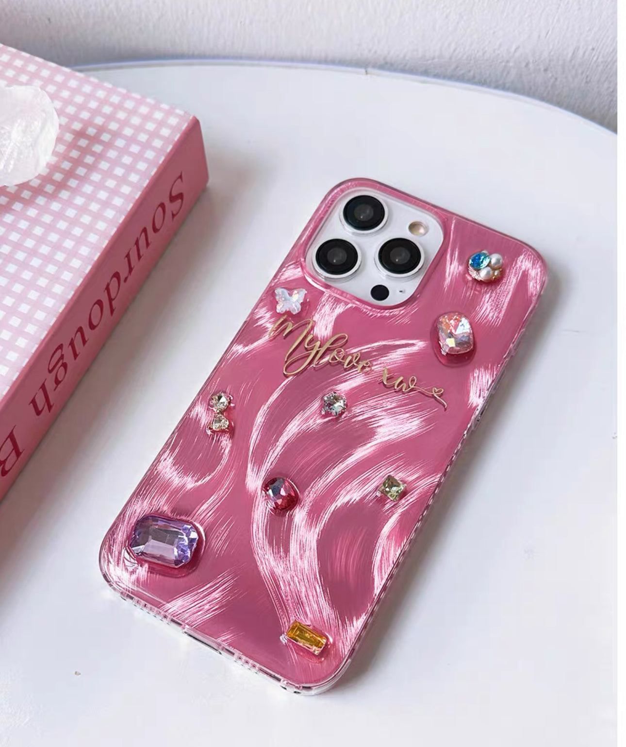 Customized Rhinestone Phone Case