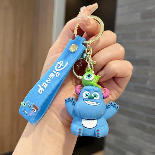 Cartoon Monster Keychain