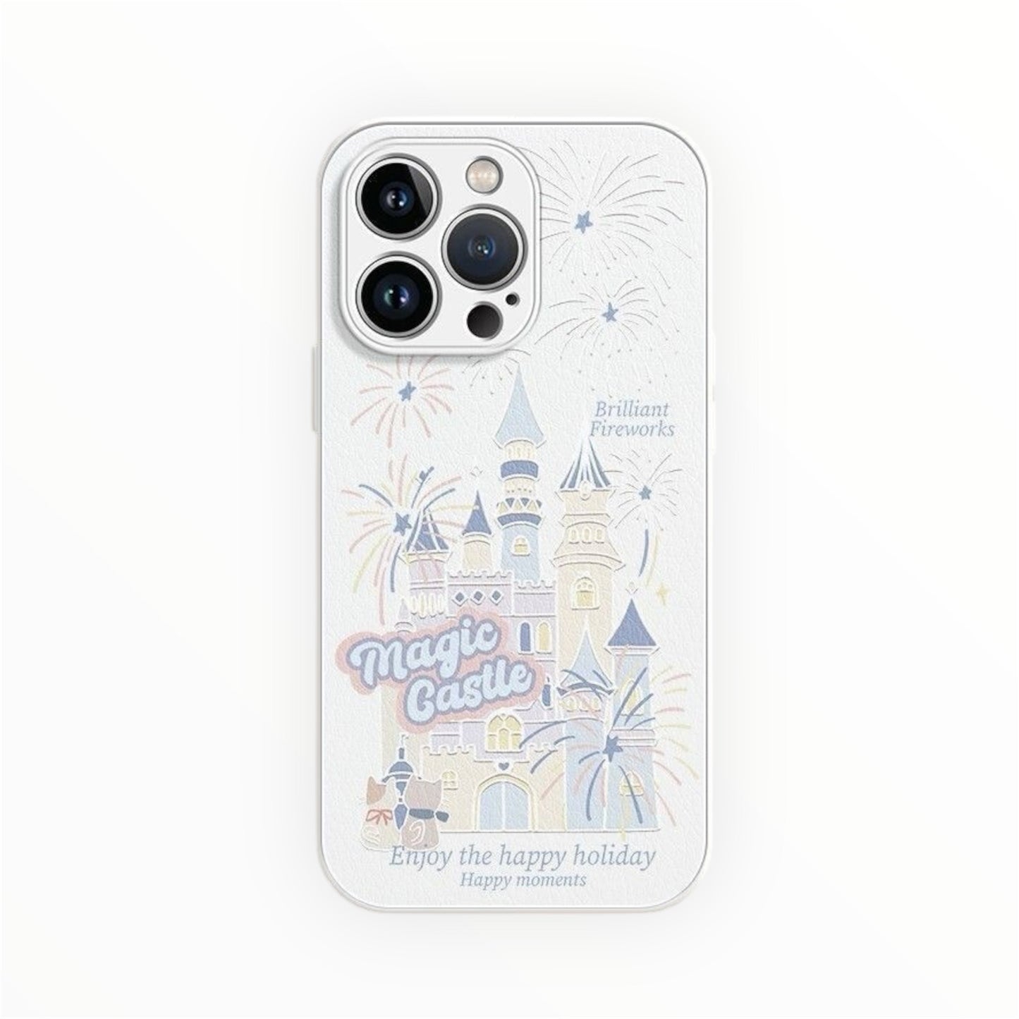 Magic Castle Liquid Leather Phone Case