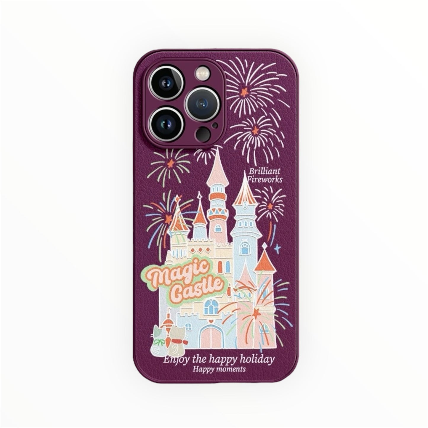 Magic Castle Liquid Leather Phone Case