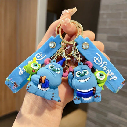 Cartoon Monster Keychain