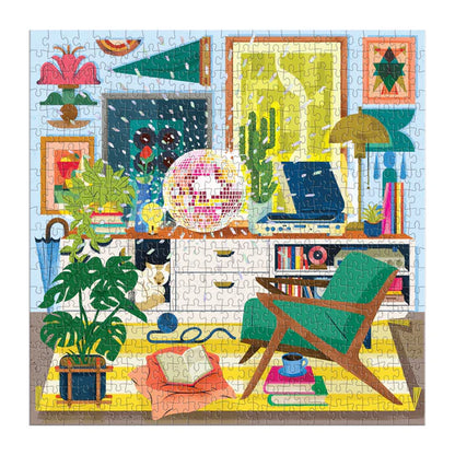 Disco Life 500 Piece Foil Puzzle